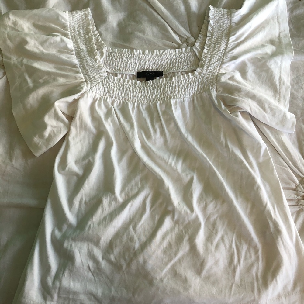 Classic White J.Crew top